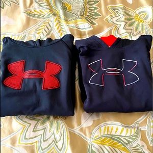 Under Armour hoodie bundle. Boys/Youth XL